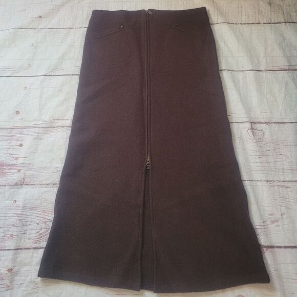 CoVelo Dresses & Skirts - CoVelo Wool Zip Front Skirt Size 10